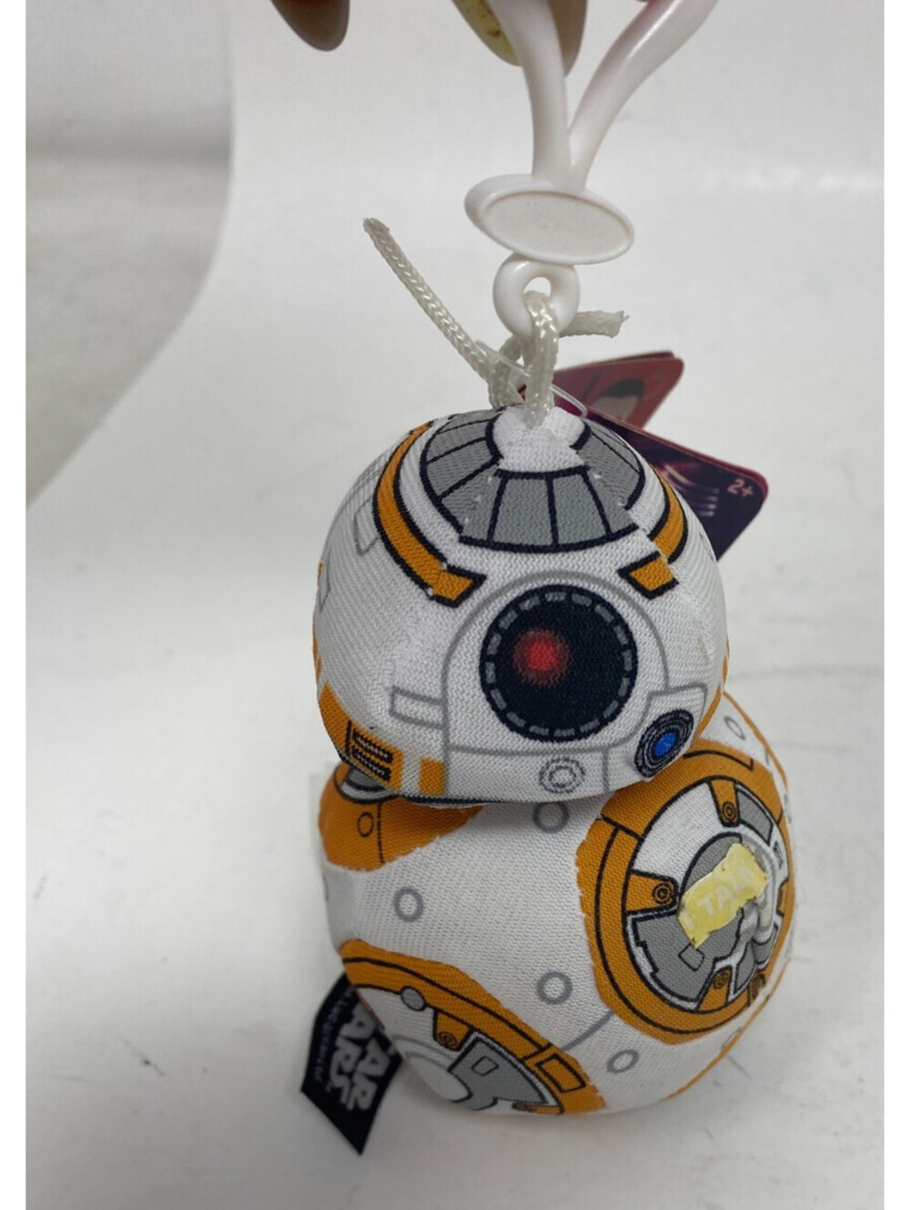 Star Wars BB-8 Talking Plush Clip-On Keychain Underground Toys Force Awakens